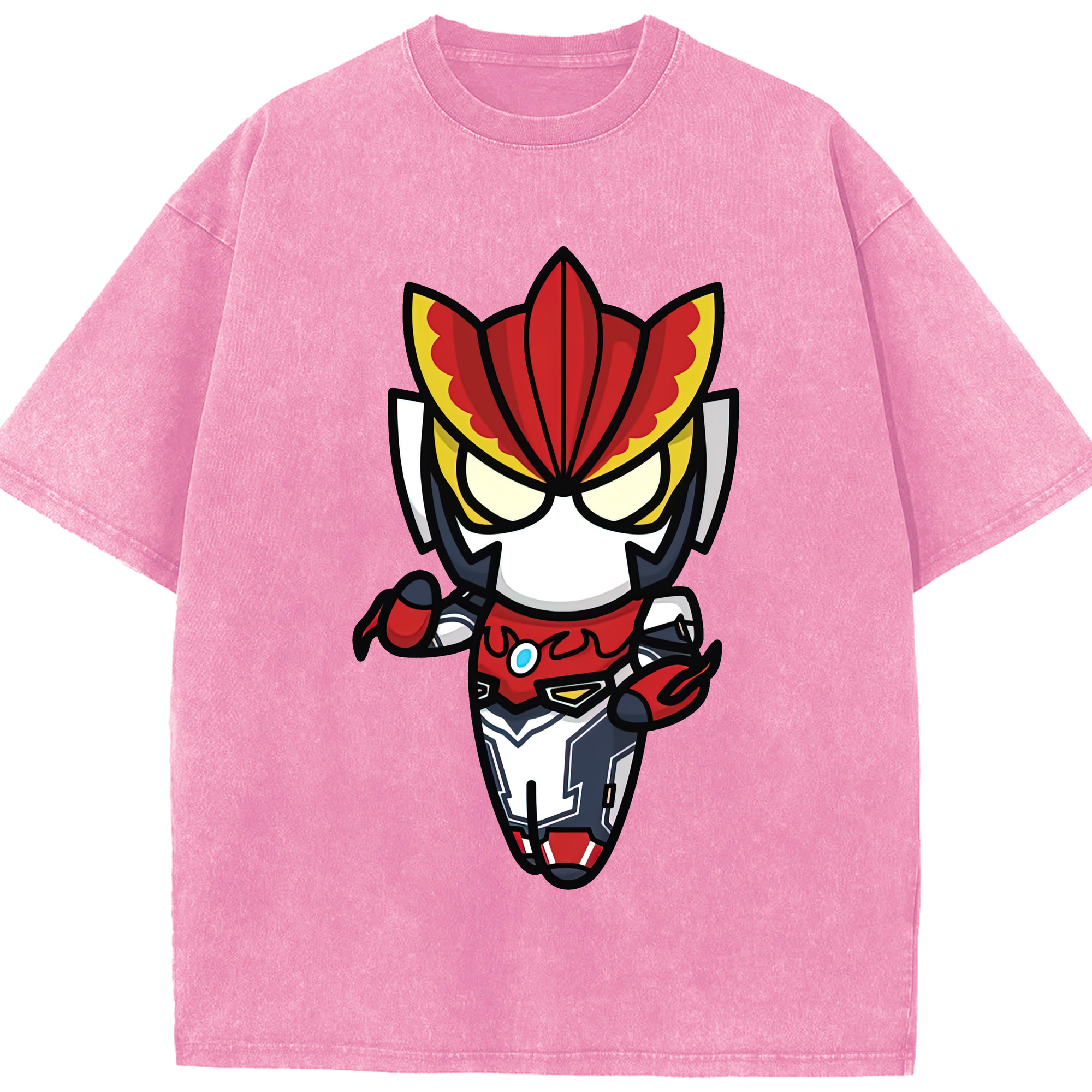 （画像用） ウルトラマン Ultraman 綿100% ヴィンテージ風 半袖Tシャツ（フロントプリント）
